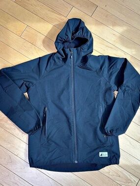 Mountain Equipment Coop MEC sport performance Jacket Black Medium